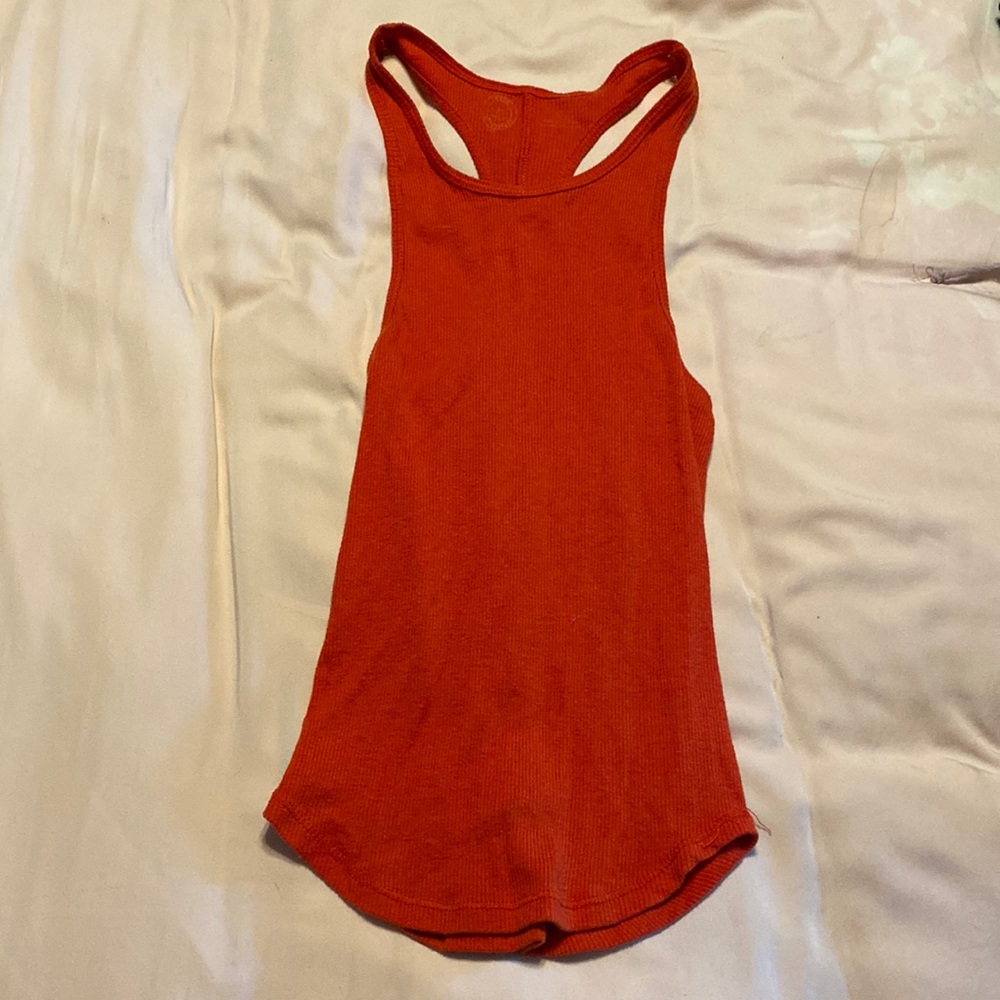 XS red tank top Urban Outfitters